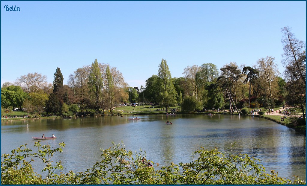 Lago Daumesnil. Bosque de Vincennes.