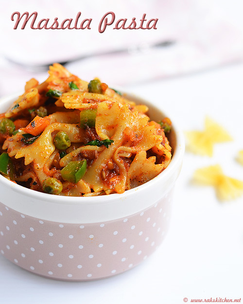 Indian style pasta | Masala pasta recipe | How to make masala pasta