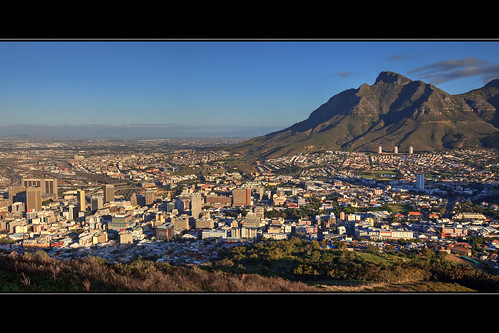 africa city mountain landscape southafrica cityscape capetown afrika tablemountain signalhill rsa westerncape republicofsouthafrica