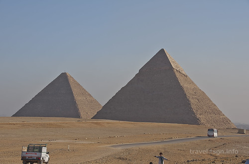【写真】2014 世界一周 : 三大ピラミッド（遠景）/2019-11-01/PICT7018