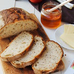 Sourdough bread with preferment