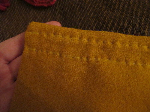 Medieval textile purse - 20