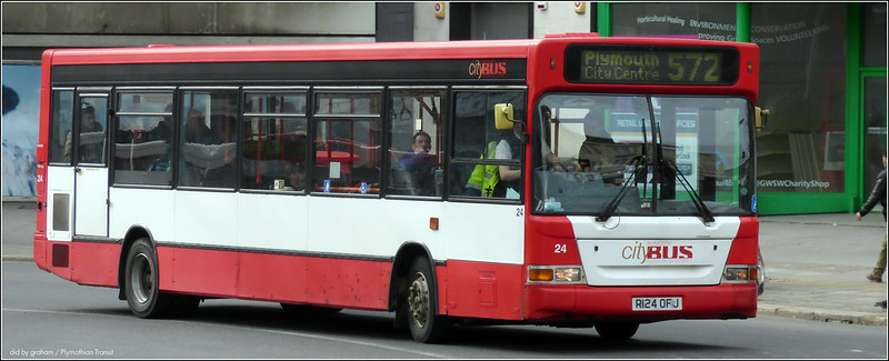 Plymouth Citybus 024 R124OFJ
