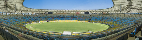 from rio de janeiro view stadium panoramic maracanã 2015