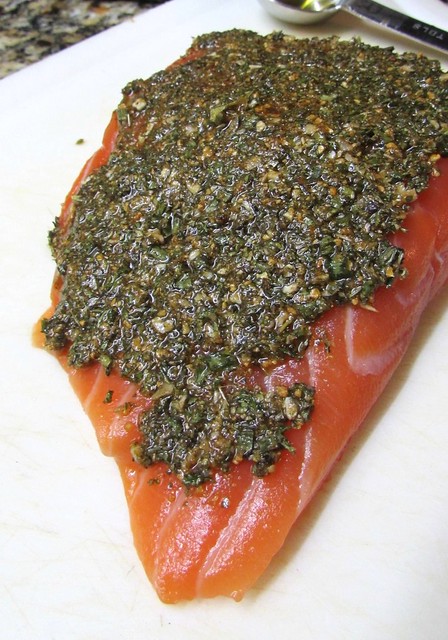 Simple & Delicious Herb-Crusted Salmon
