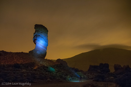 Spotlight on Pico del Teide - Nikon D2x