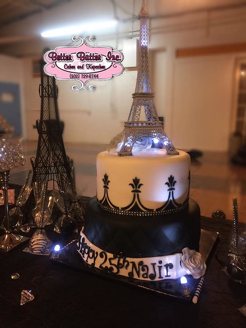 Night of Noir Cake by Ciara of Better Batter Inc.
