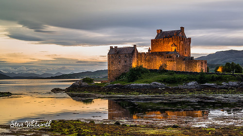 sunset castle scotland nikon eileandonancastle nikon50mmf18 scotlandscountryside d800e nikond800e