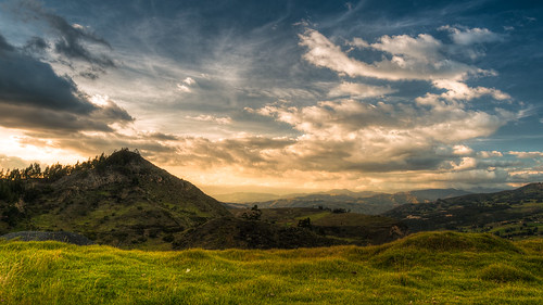 sunset landscape atardecer colombia paisaje boyacá mongua
