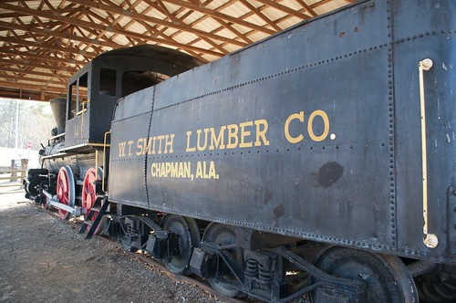 logging troy locomotive baldwin pikecounty 440 steamengine pioneermuseumofalabama
