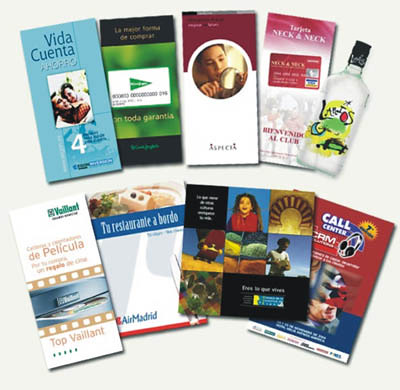 a Brochures, tripticos a domicilio, delivery Lima y provincias de todo el Peru