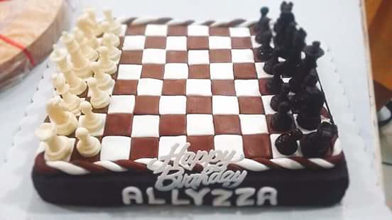 Chess Cake by Roselle Vidal Rico