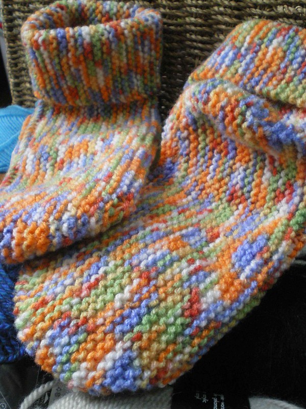 Comment tricoter des chaussons en laine