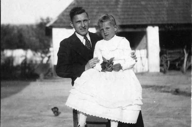 Kazai Sándor tanító úr és Móré Julianna 1942