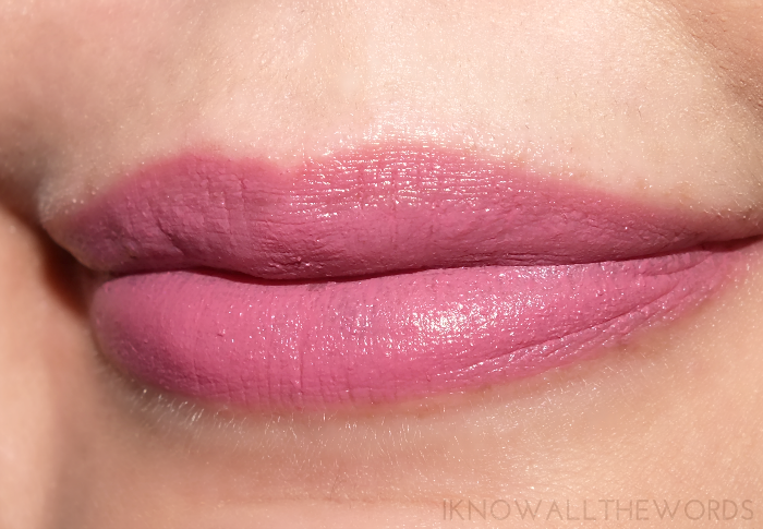 maybelline colour sensational creamy matte lipstick- lust for blush