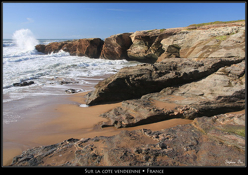 seascape france coast rocks côte 85 rochers vendée canoneos70d eos70d stéphanebon