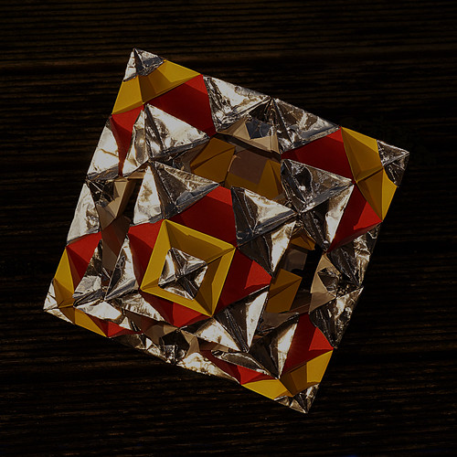 Origami Fractal Octahedron (Denver Lawson)