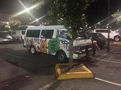 Scooby-Doo-themed van