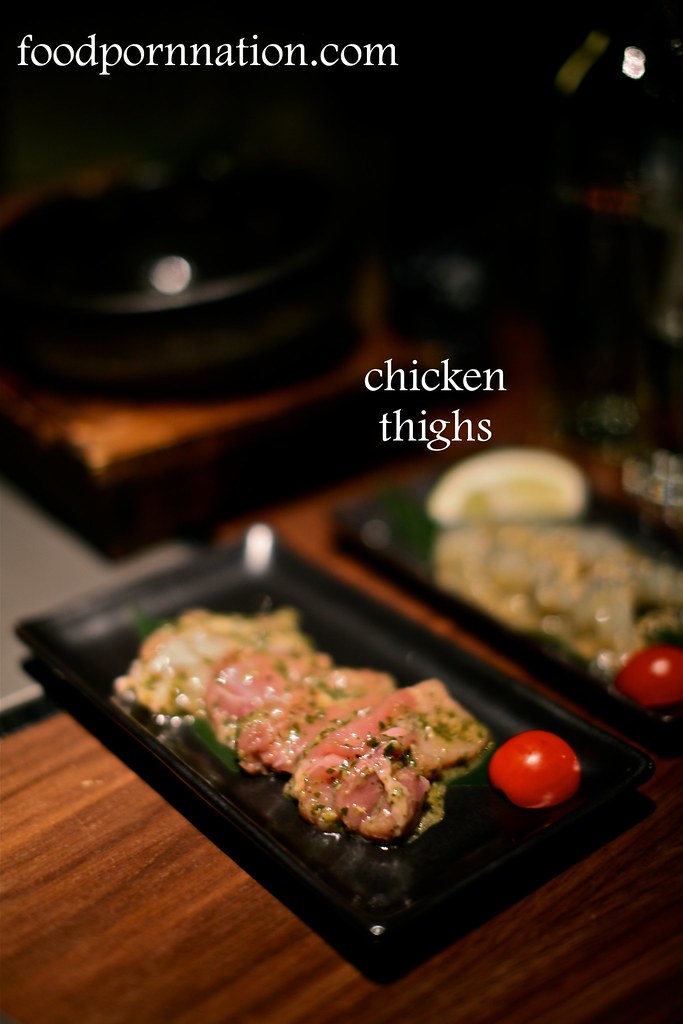 chicken thighs - Kintan, Holborn