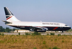 British Airtours B737-204 G-BHWE GRO 26/07/1986