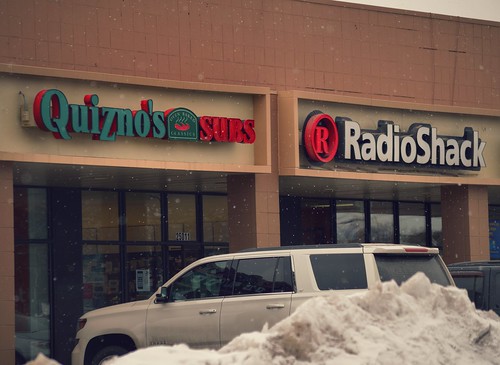 Quizno's and RadioShack!
