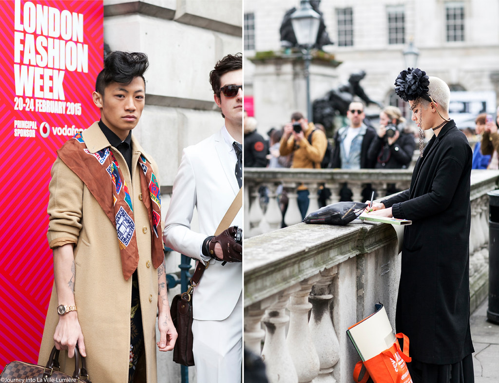 London Fashion Week, Street style
