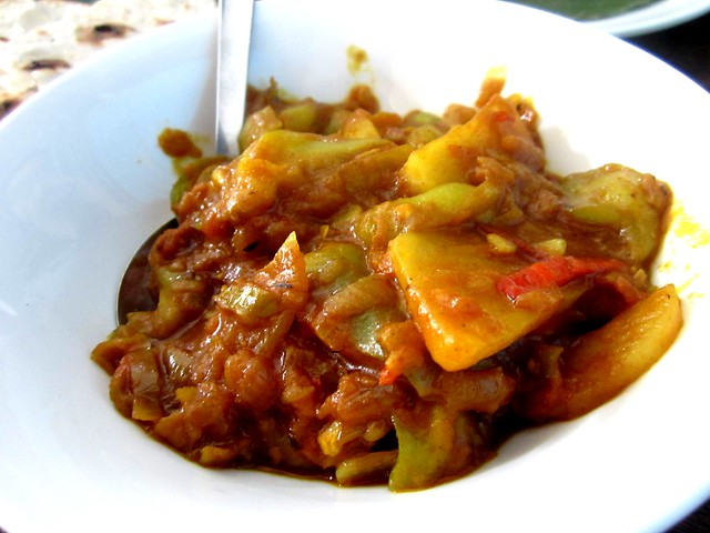 Payung Cafe vegetable curry