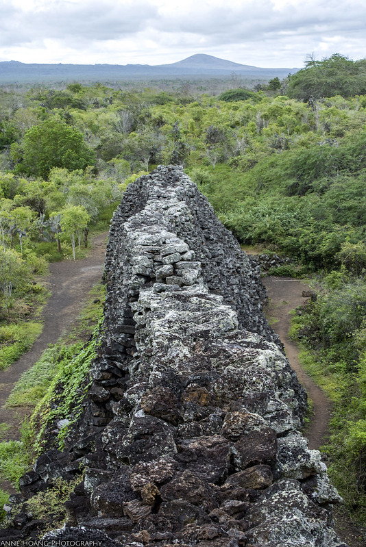 Wall of tears, Galapagos Islands