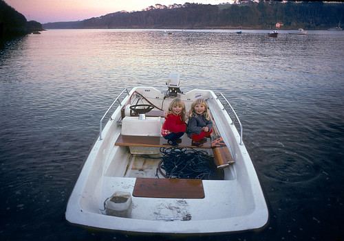 twins boat falmouth 1979 art photo jonathan charles children sunset topf50 dusk