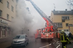 Wohnungsbrand Zenthofstraße - 08.01.15