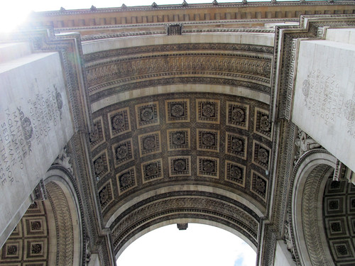Under the Arc de Triomphe 3