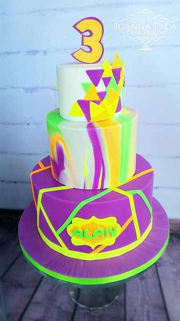 Lumo Birthday Cake by Joanna Pyda Cake Studio