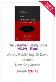Jeremiah Study Bible at Family Christian