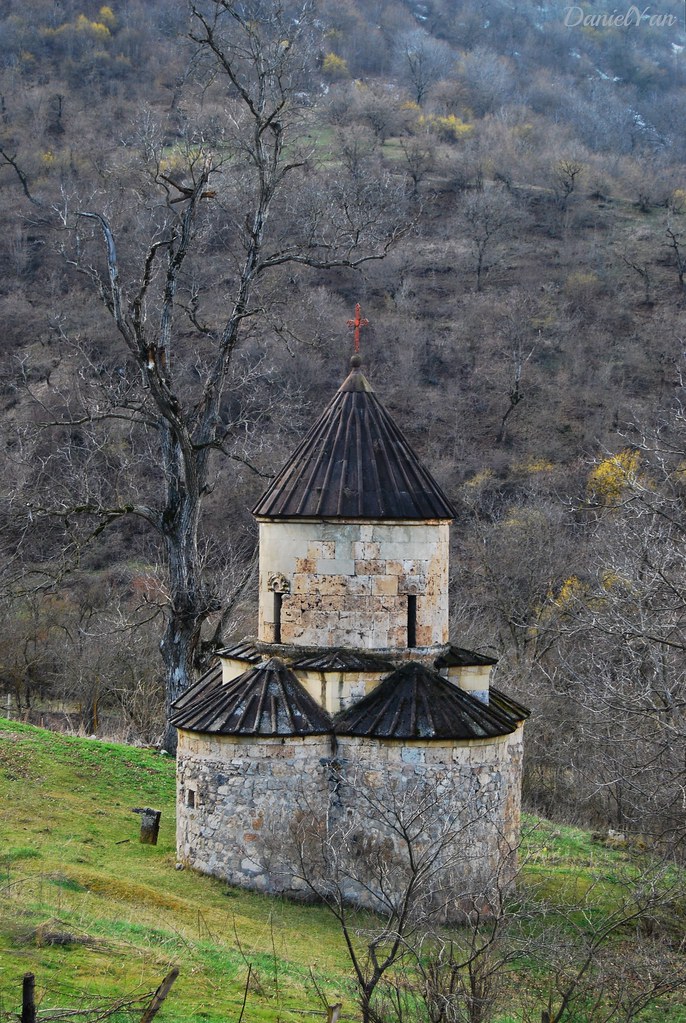 Moro Dzoro Surb Astvadzatsin (St. Marys) monastery.7-12th century. Lusahovit (Tsrviz) ,Tavush, Armenia.