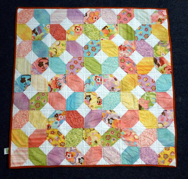 Bee Blessed baby quilt
