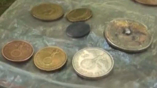 German coins found in Nazi hideout