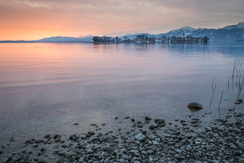 winter light lake snow water clouds sunrise canon germany bayern dawn overcast chiemsee 6d fraueninsel gstadt canonef1635f4lis