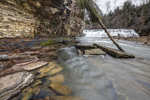 Waterloo Falls, Spring Creek, Overton County, Tennessee 1