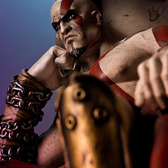 God of War Kratos Statue