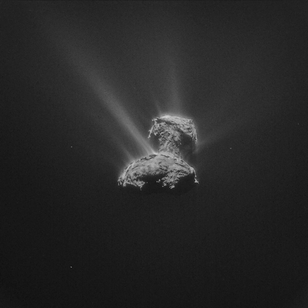 Rosetta NavCam #CometWatch - 67P 15 April 2015