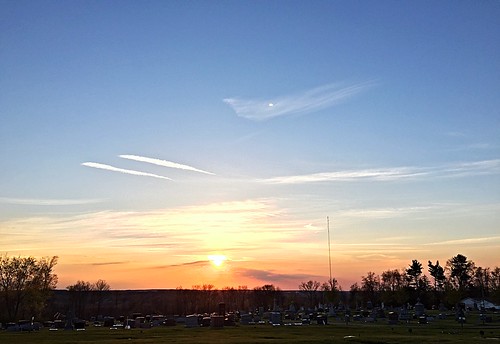 sunset ohio nature cemetery evening spring arboretum april wooster 2015 secrest