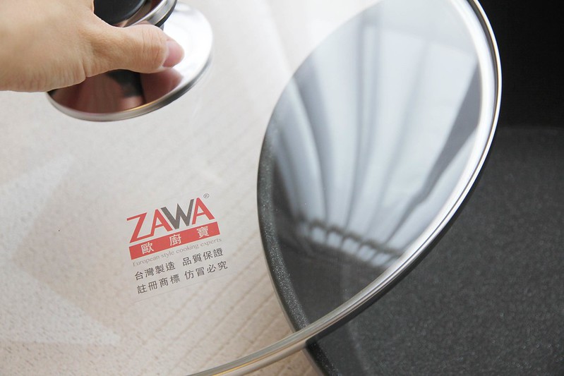 ZAWA 鈦讚鍋™【瓷晶系列】平底 30cm