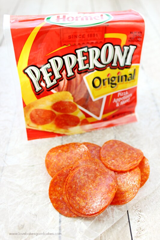 Hormel Pepperoni Original package.