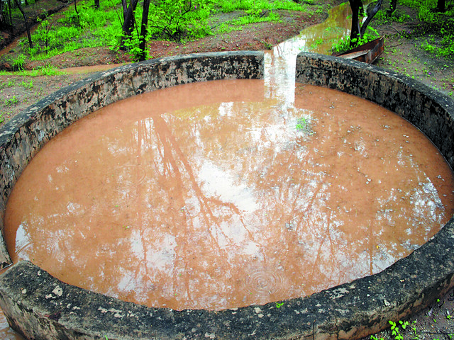 बेयरफुट कॉलेज में पानी का संरक्षण