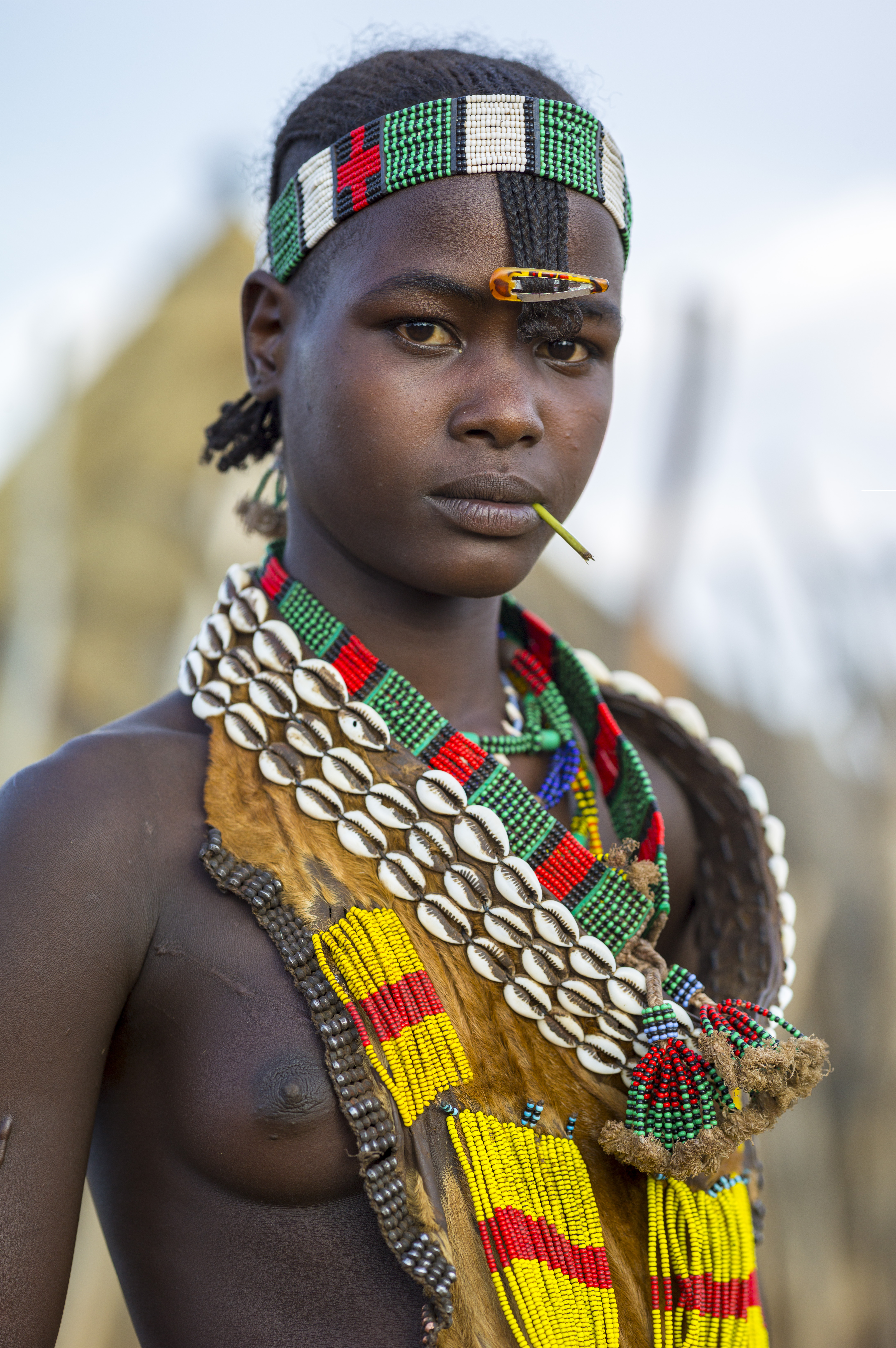 Washare From The Hamer Tribe In Logara, Near Turmi, Omo -4706