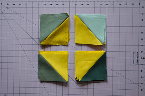 How To: Make 8 Half Square Triangles at a Time