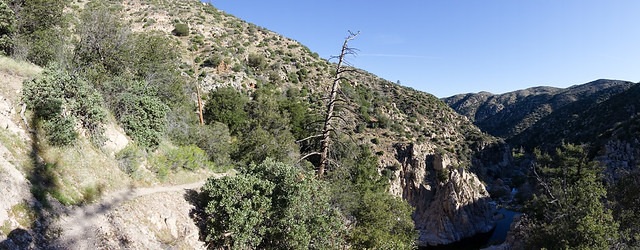 Deep Creek canyon, m300