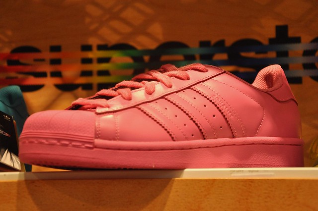 Pink Adidas Superstar