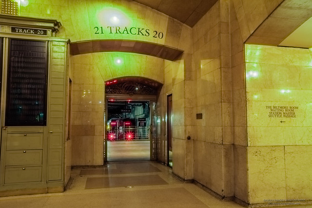 Entrance to Tracks at Grand Central Terminal