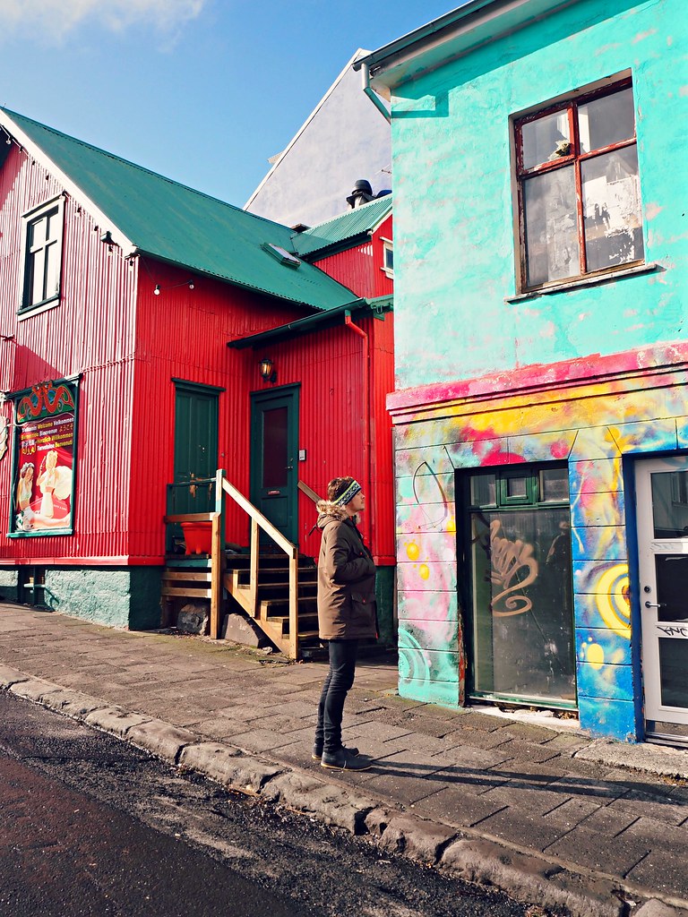 Reykjavik coloured buildings